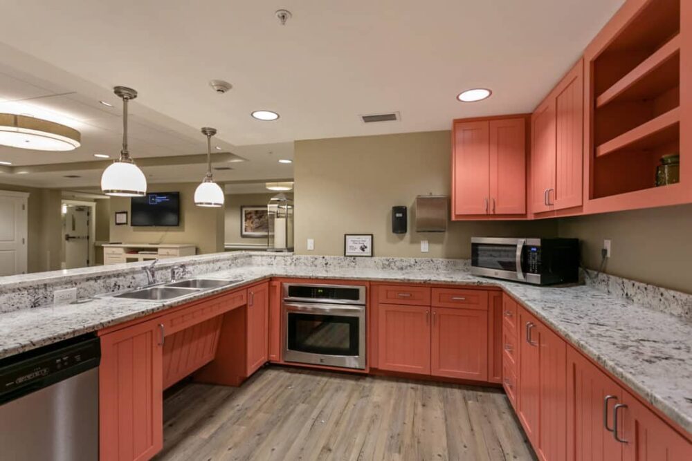 large kitchen