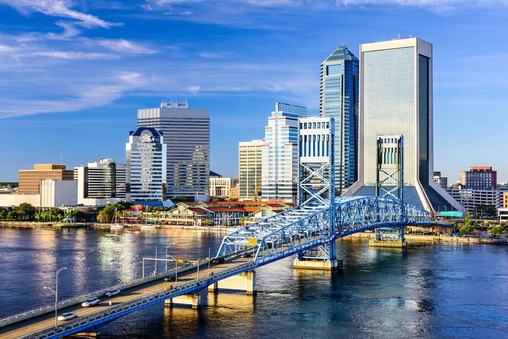 Jacksonville FL skyline during daytime