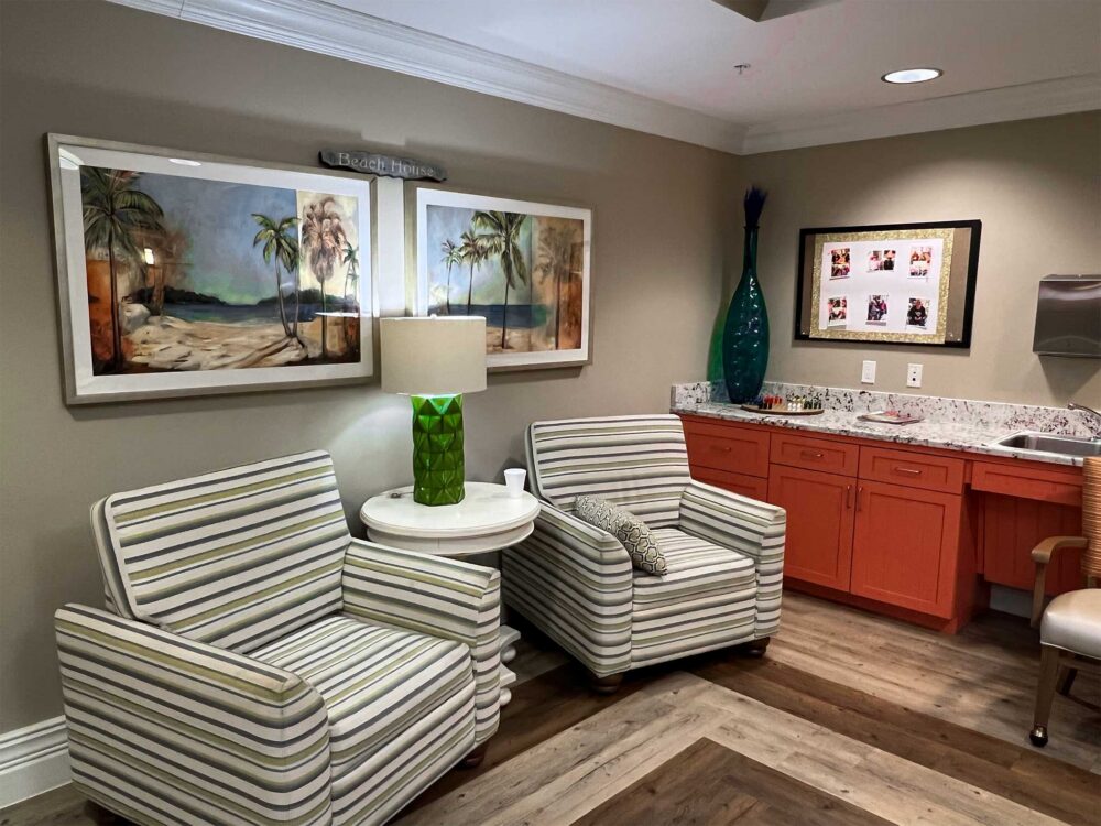 lounge area