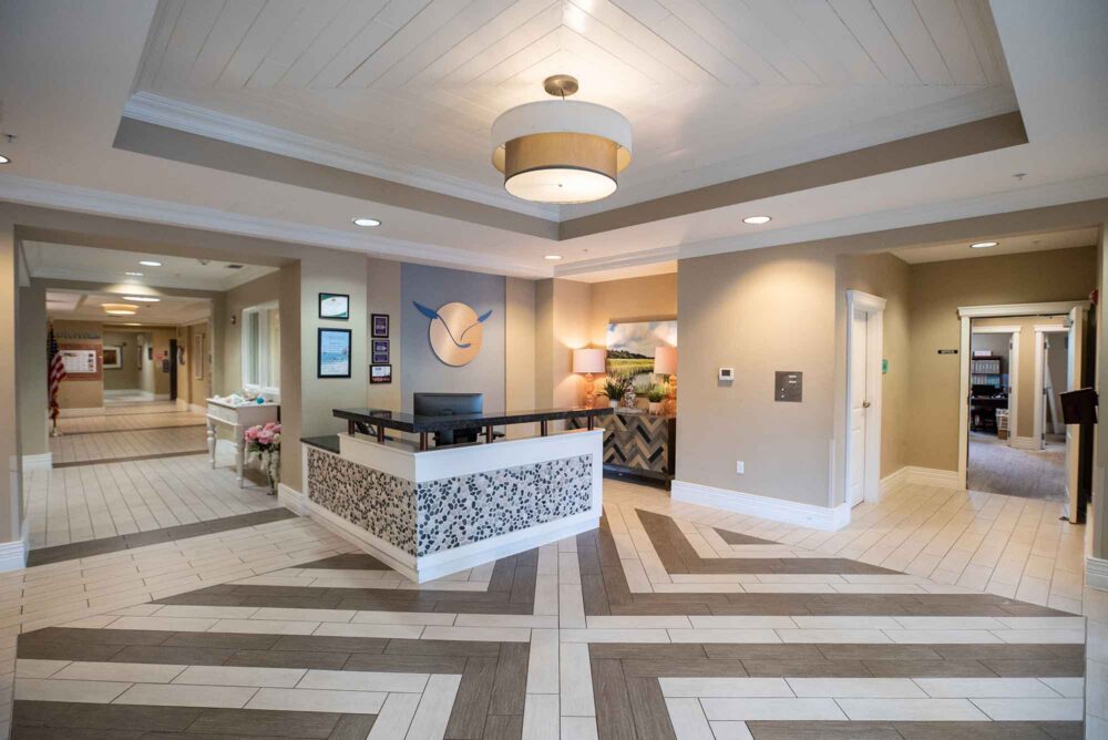 beach house lobby