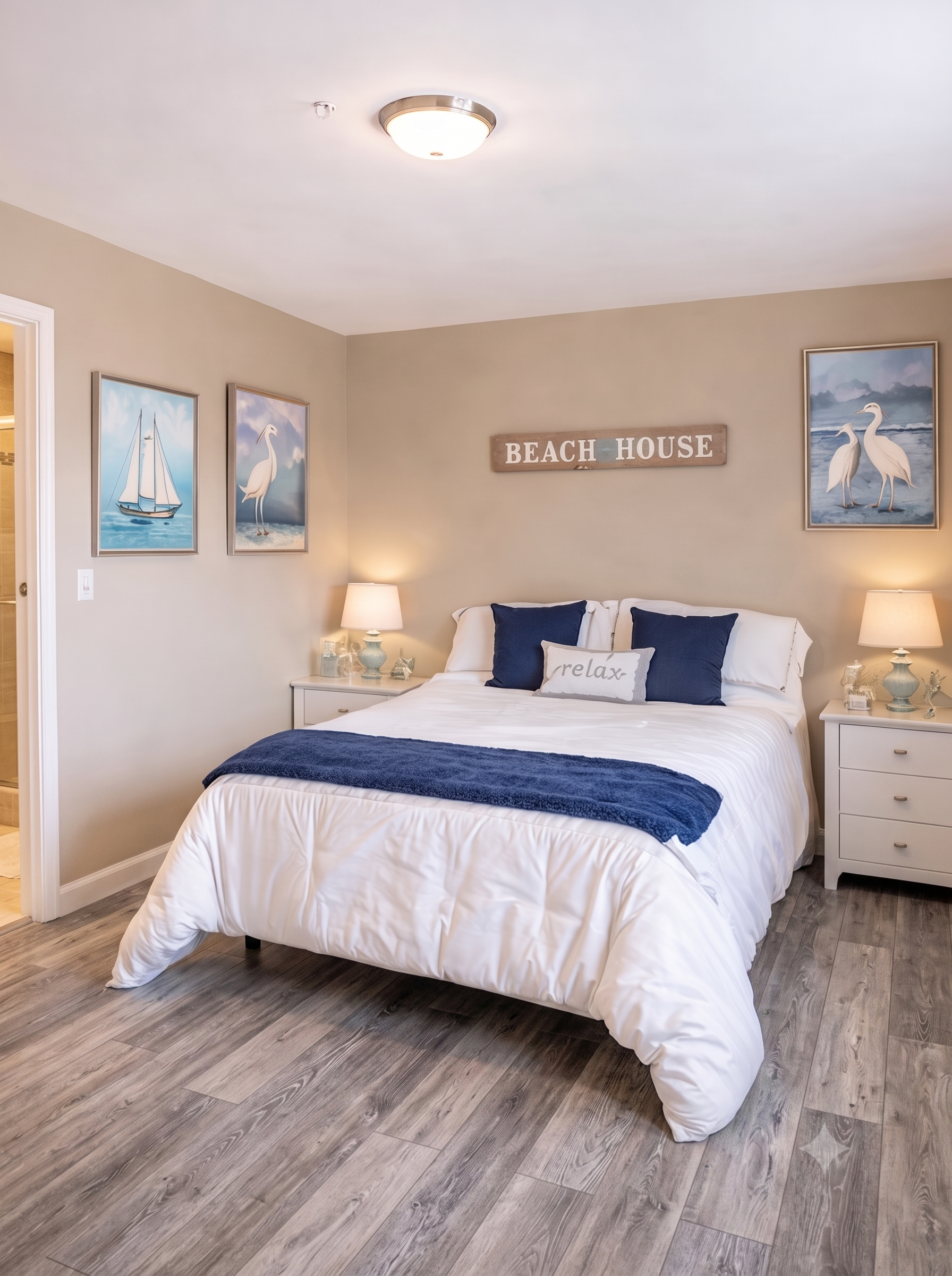 Beach House bedroom